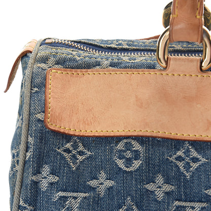 Louis Vuitton Monogram Denim Neo Speedy Blue 12 of 12