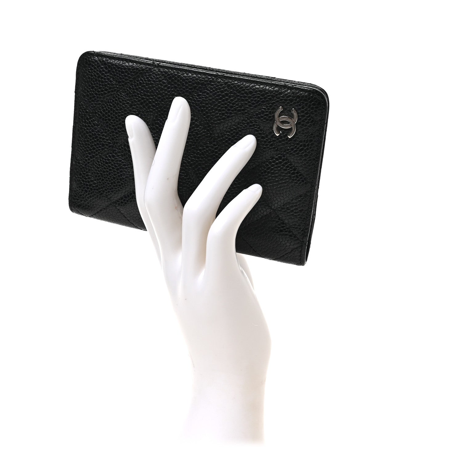 Chanel Caviar Quilted Passport Holder Black 2 of 6