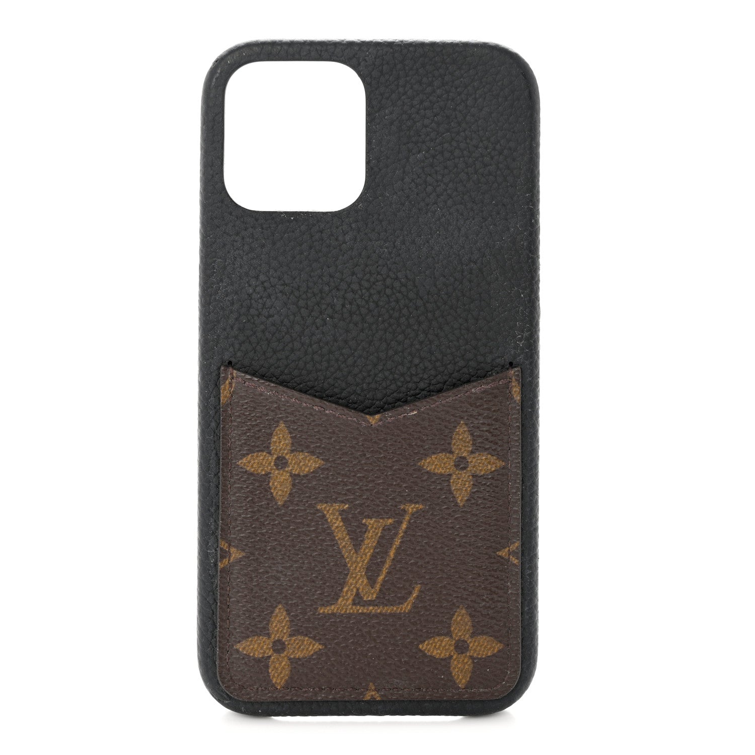 Louis Vuitton Monogram iPhone 12/12 Pro Bumper Black 1 of 8