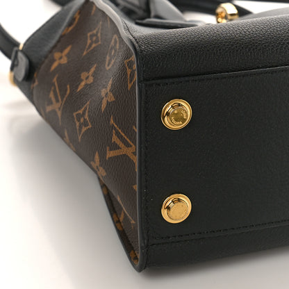 Louis Vuitton Calfskin Monogram On My Side PM Black 7 of 8