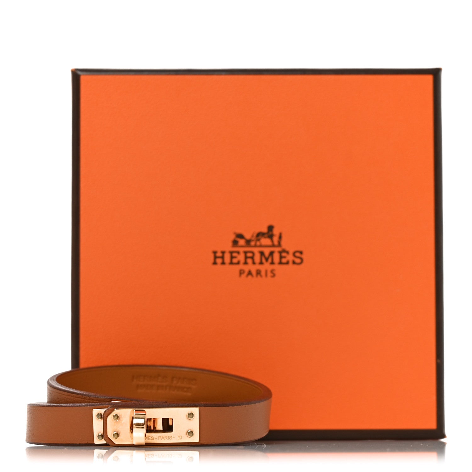 Hermes Swift Mini Kelly Double Tour Bracelet T3 Gold 6 of 6