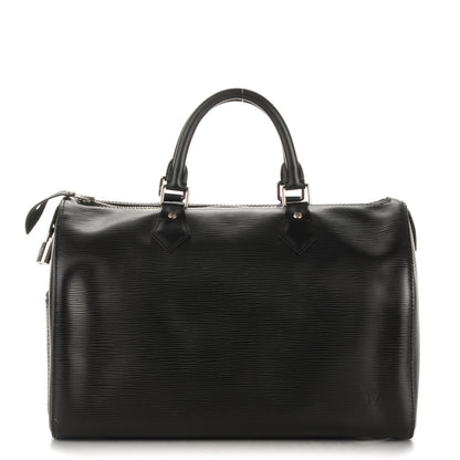 Louis Vuitton Epi Speedy 30 Black 1 of 7