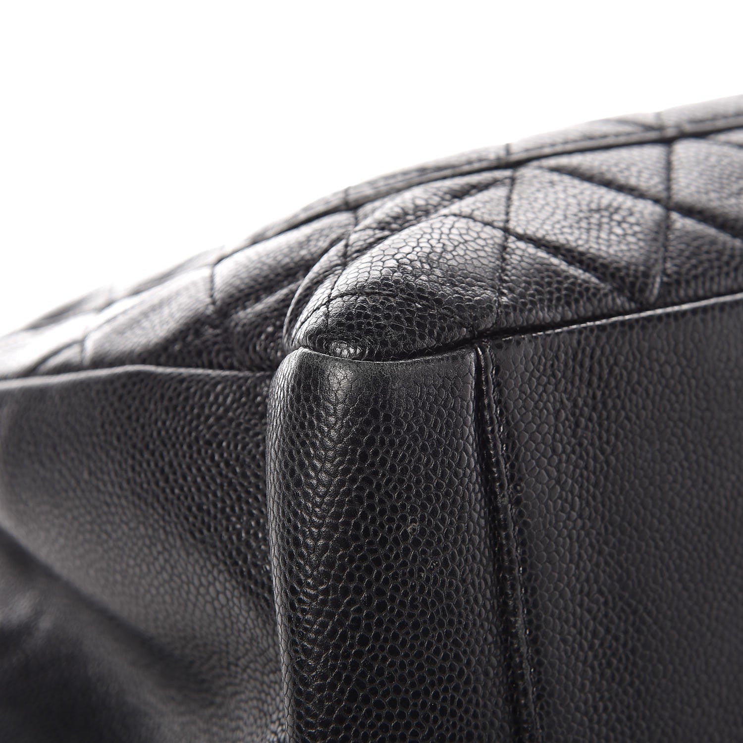 Chanel Caviar Quilted Grand Shopping Tote GST Black 15 of 16