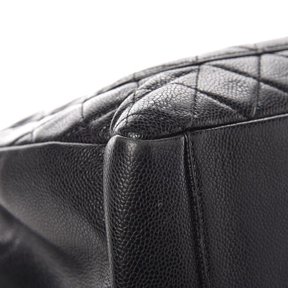Chanel Caviar Quilted Grand Shopping Tote GST Black 15 of 16