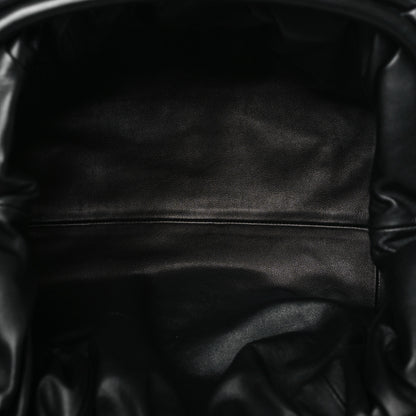 Bottega Veneta Smooth Butter Calf The Pouch Oversized Clutch Black 5 of 10