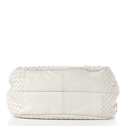Bottega Veneta Nappa Intrecciato Medium Campana Hobo White 9 of 12