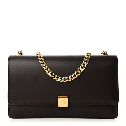 Celine Smooth Calfskin Medium Case Chain Flap Burgundy 1 of 10