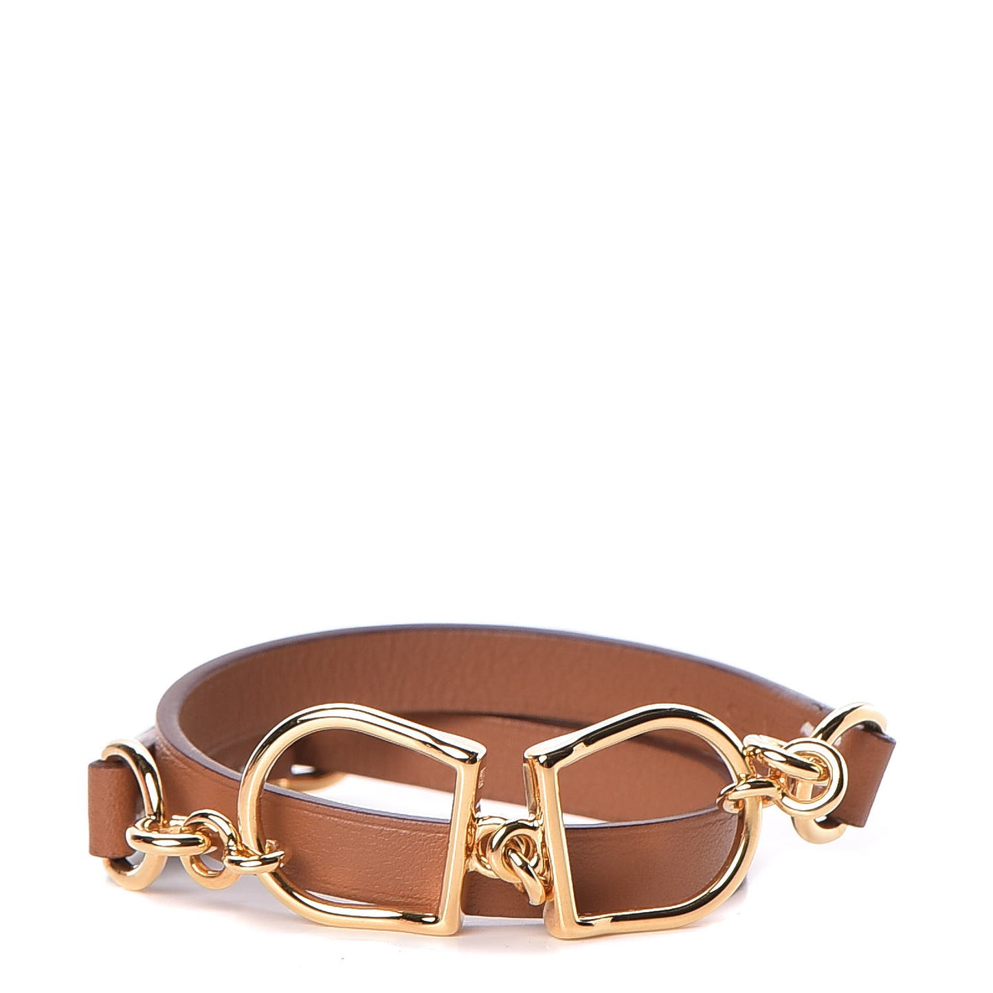 Swift Etrier Double Tour Bracelet T3 Gold