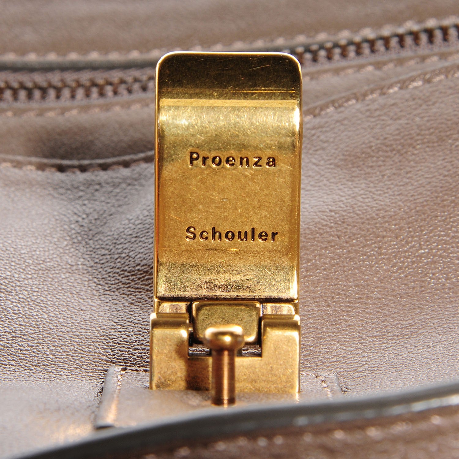 Proenza Schouler Lambskin Medium PS1 Satchel Smoke 9 of 11