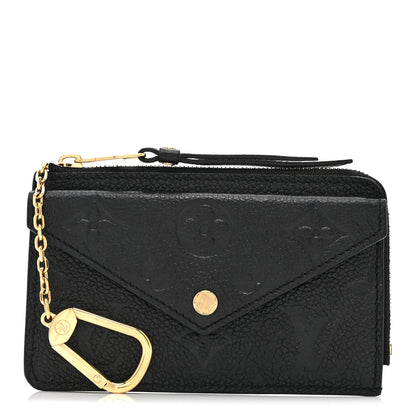 Louis Vuitton Empreinte Recto Verso Card Holder Black 1 of 6