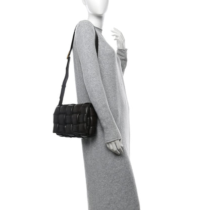 Bottega Veneta Nappa Maxi Intreccio Padded Cassette Crossbody Bag Fondente 2 of 15