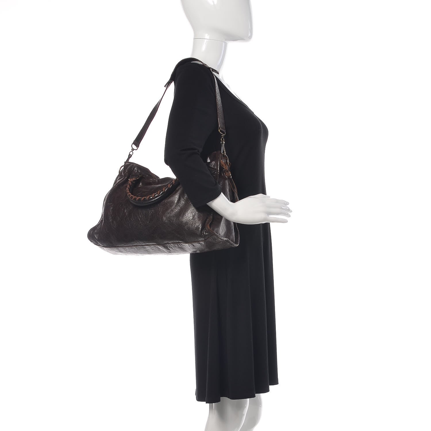 Balenciaga Chevre Classic Hardware City Mogano 2 of 9