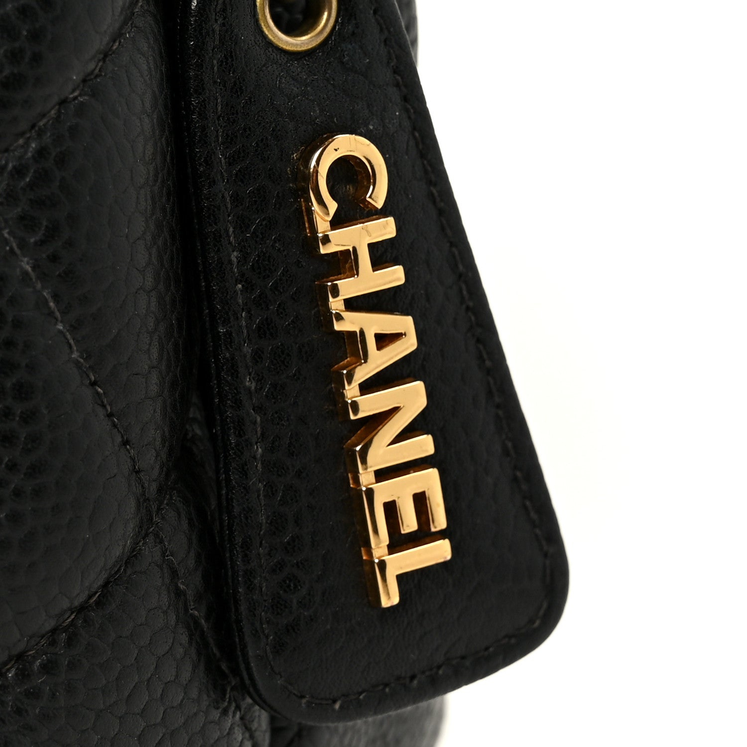 Chanel Caviar Quilted Shoulder Bag Black 9 of 13