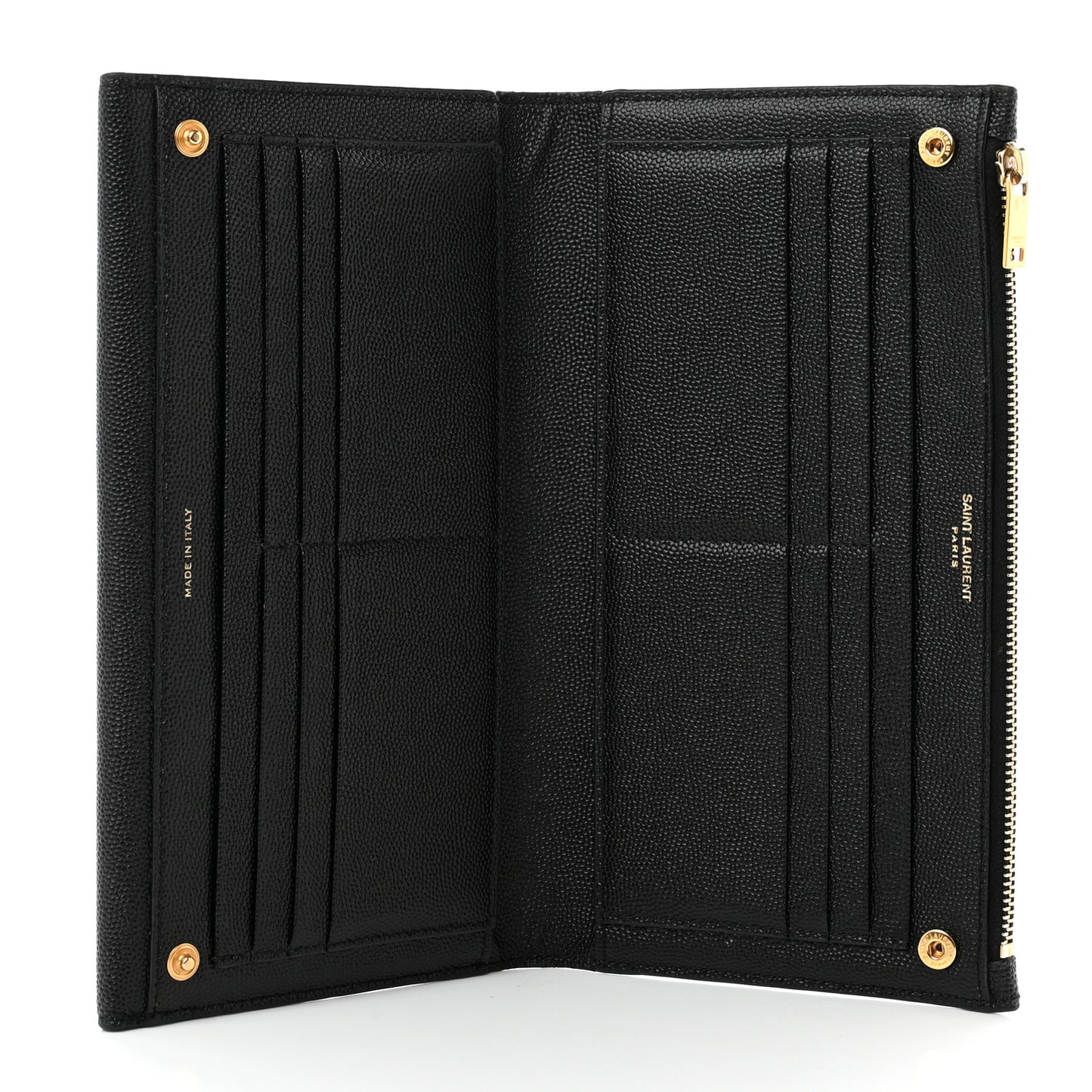 Grain De Poudre Monogram Uptown Wallet Black
