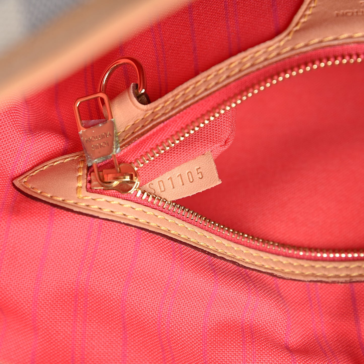 Damier Azur Delightful PM Pink