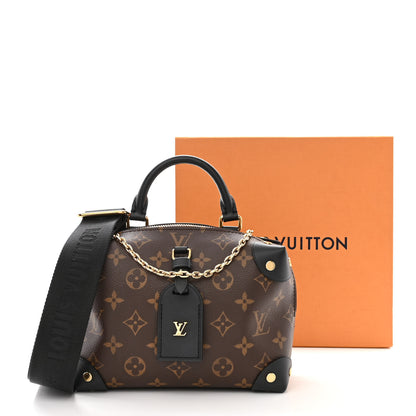 Louis Vuitton Monogram Petite Malle Souple Black 10 of 10