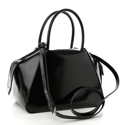 Prada Spazzolato Small Supernova Handbag Black 2 of 8