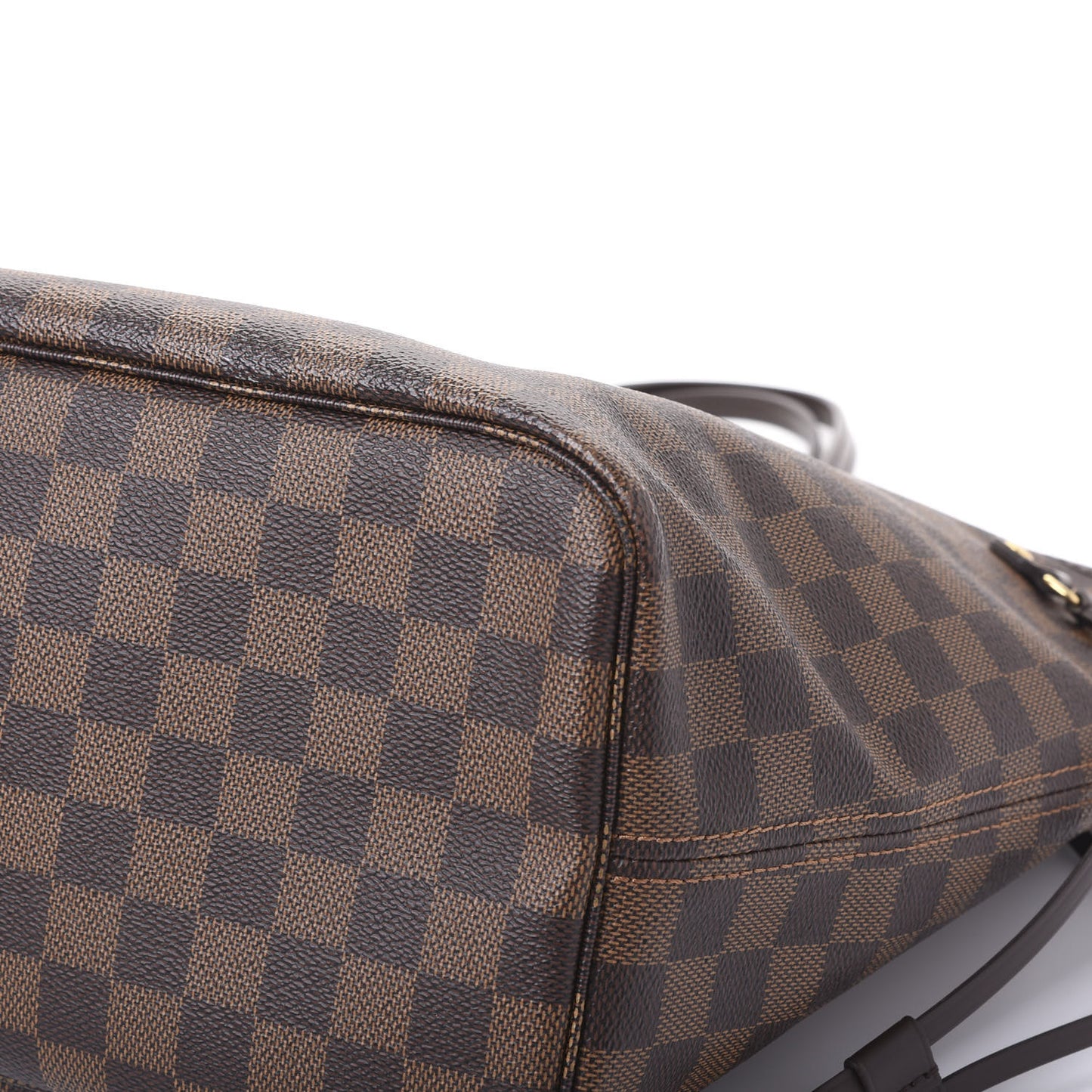 Damier Ebene Neo Neverfull MM Rose Ballerine