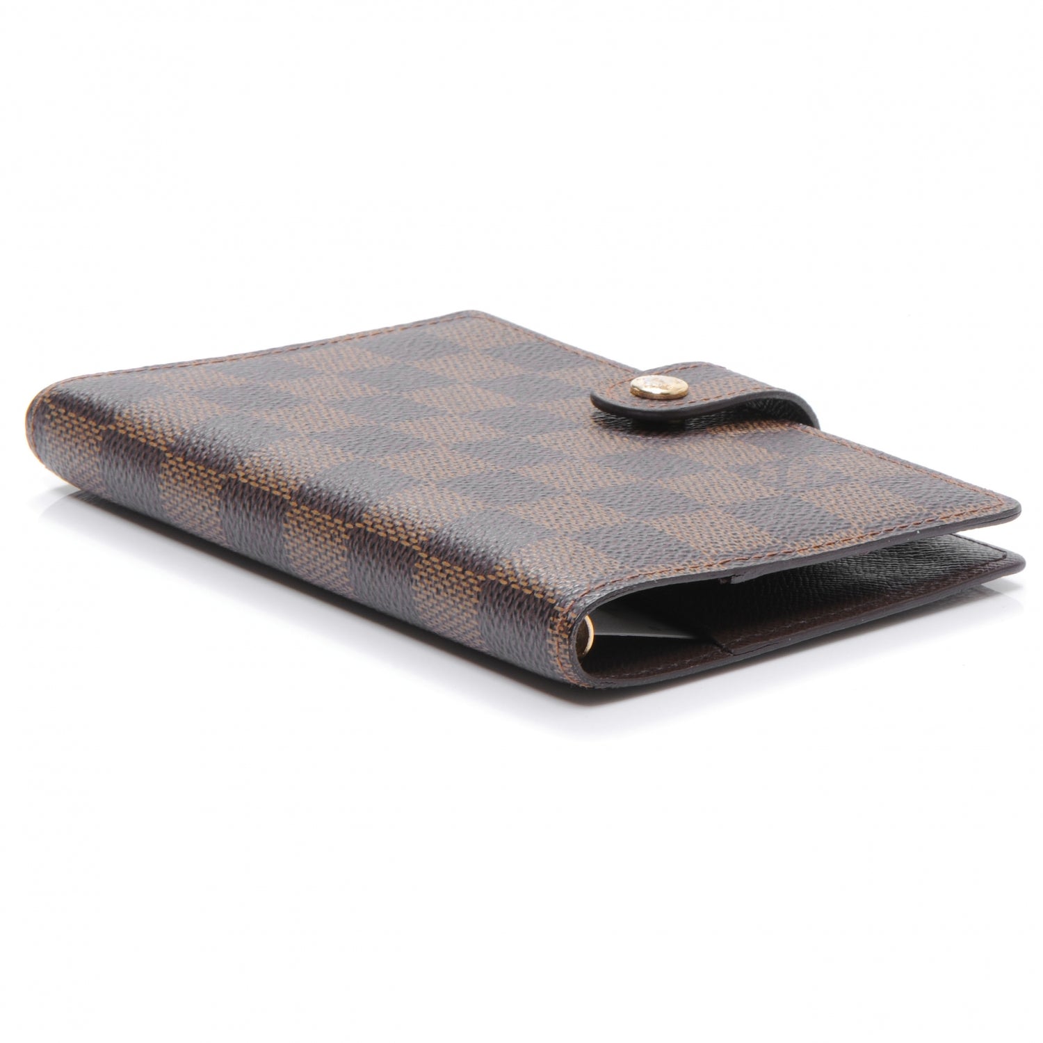 Louis Vuitton Damier Ebene Small Ring Agenda 4 of 7