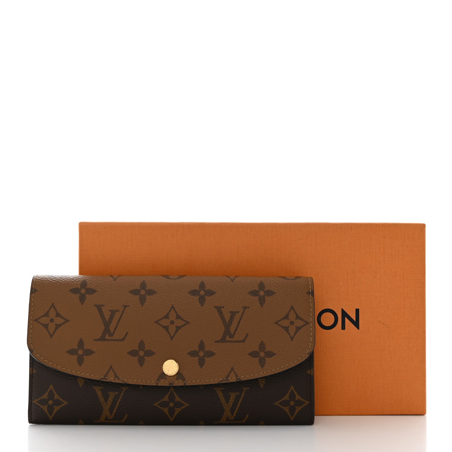 Louis Vuitton Reverse Monogram Emilie Wallet 7 of 7