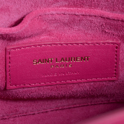 Saint Laurent Calfskin Nano Sac De Jour Lipstick Fuchsia 6 of 7