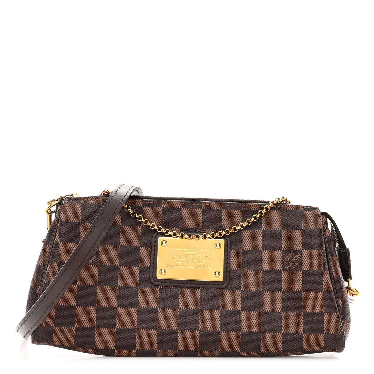 Damier Ebene Eva Clutch