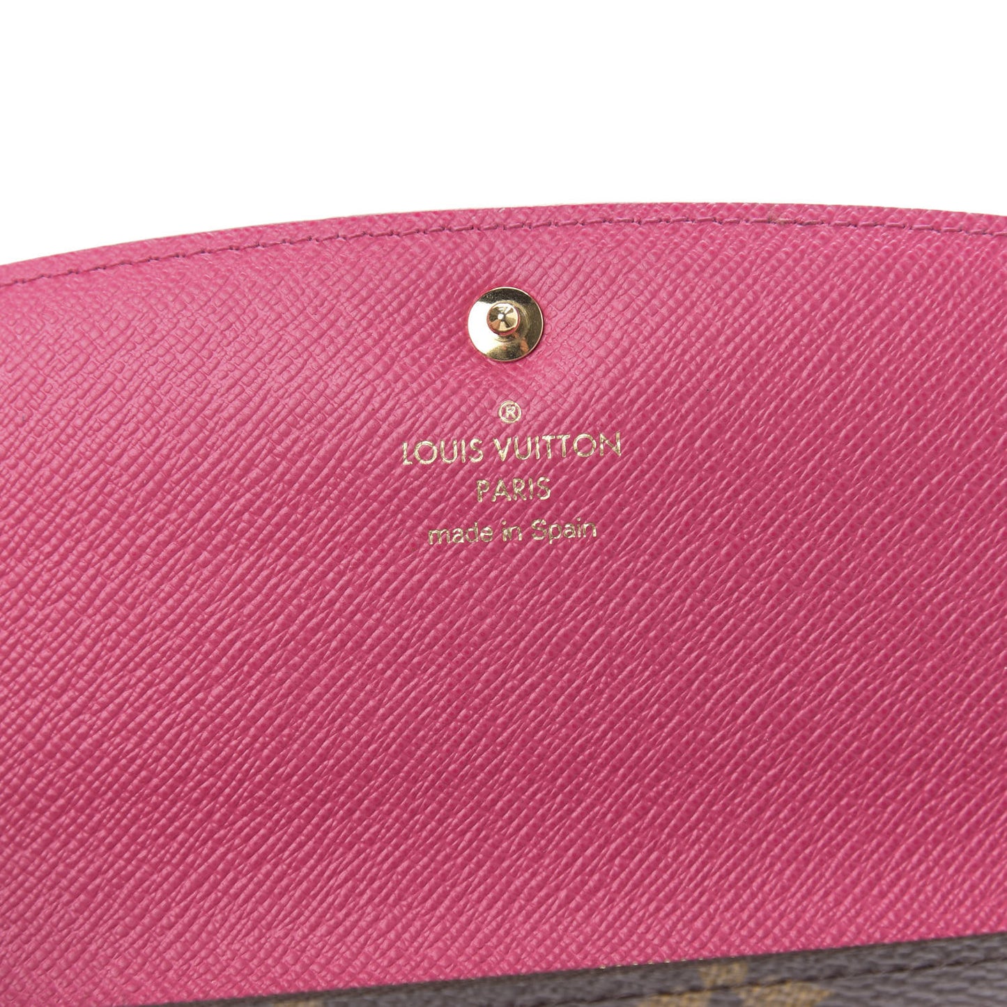 Monogram Bloom Flower Emilie Wallet