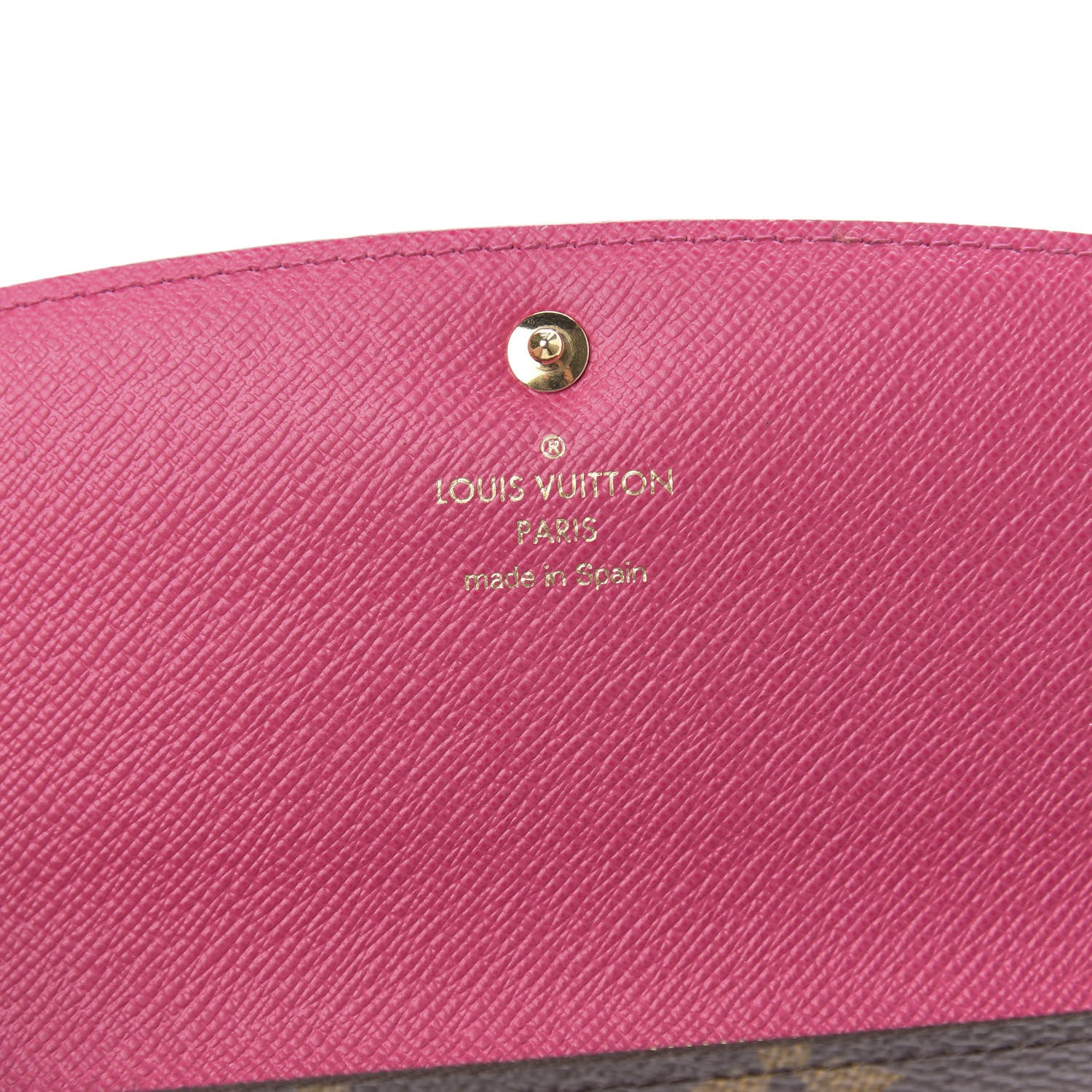 Louis Vuitton Monogram Bloom Flower Emilie Wallet 5 of 7