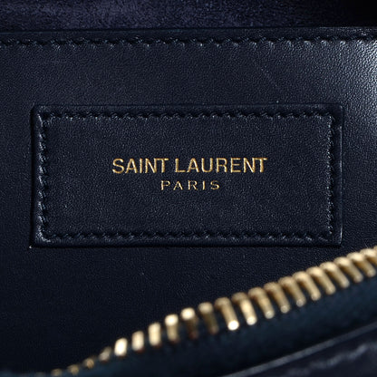 Saint Laurent Calfskin Classic Baby Duffle Dark Blue 8 of 9