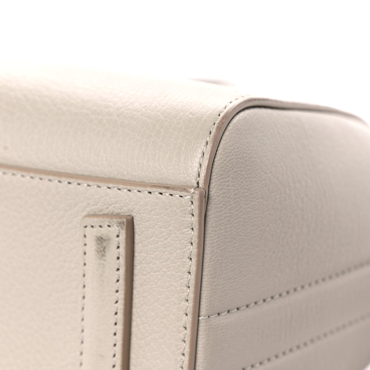 Sugar Goatskin Mini Antigona Natural