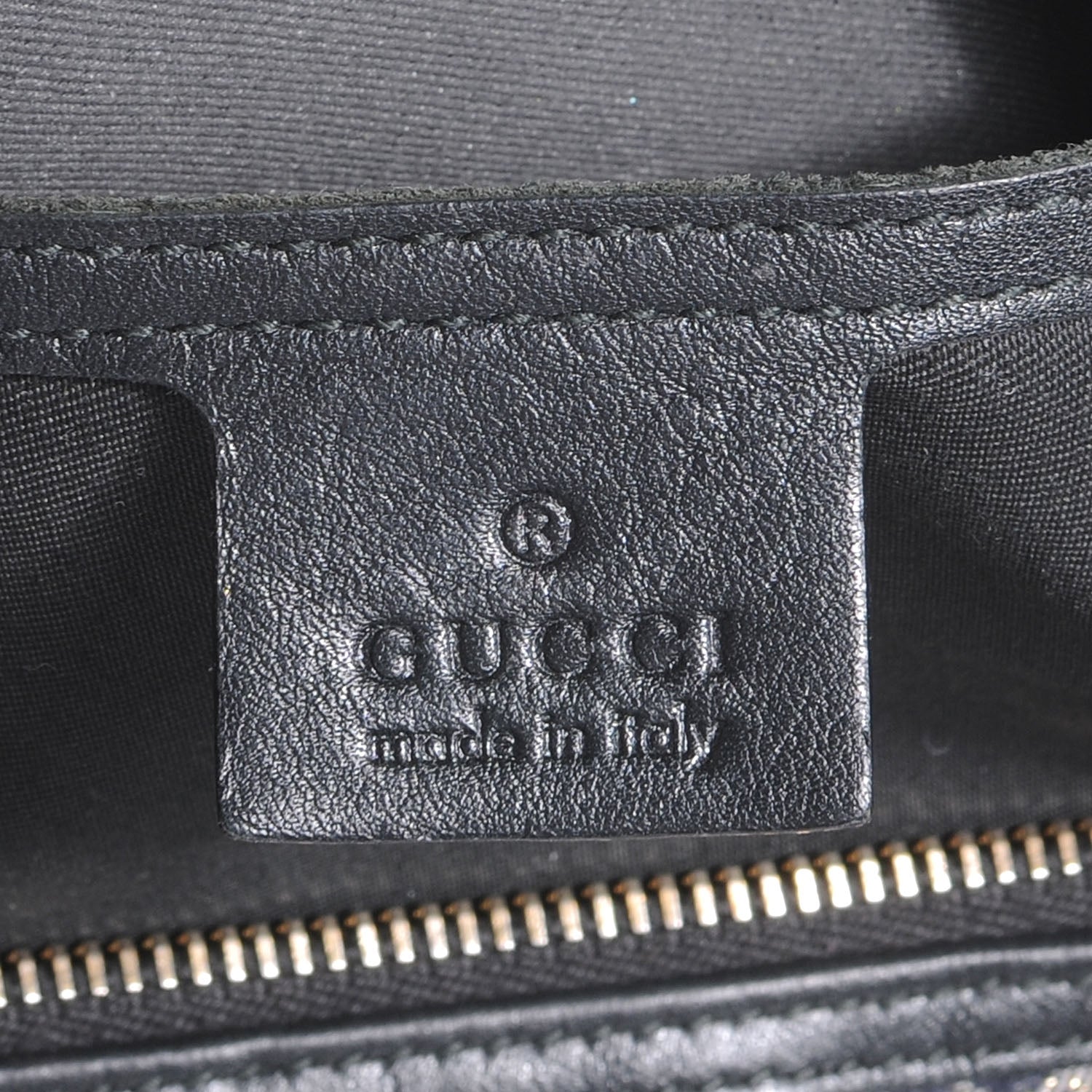 Gucci Crystal Monogram Joy Medium Boston Black 6 of 7