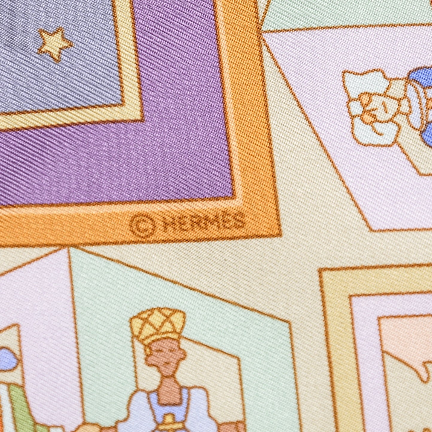 Silk Donner La Main Scarf 90