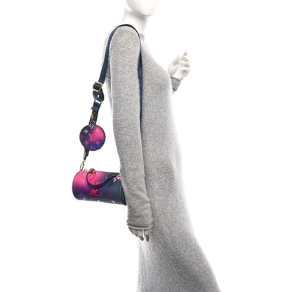 Louis Vuitton Monogram Giant Spring In The City Papillon BB Midnight Fuchsia 2 of 9