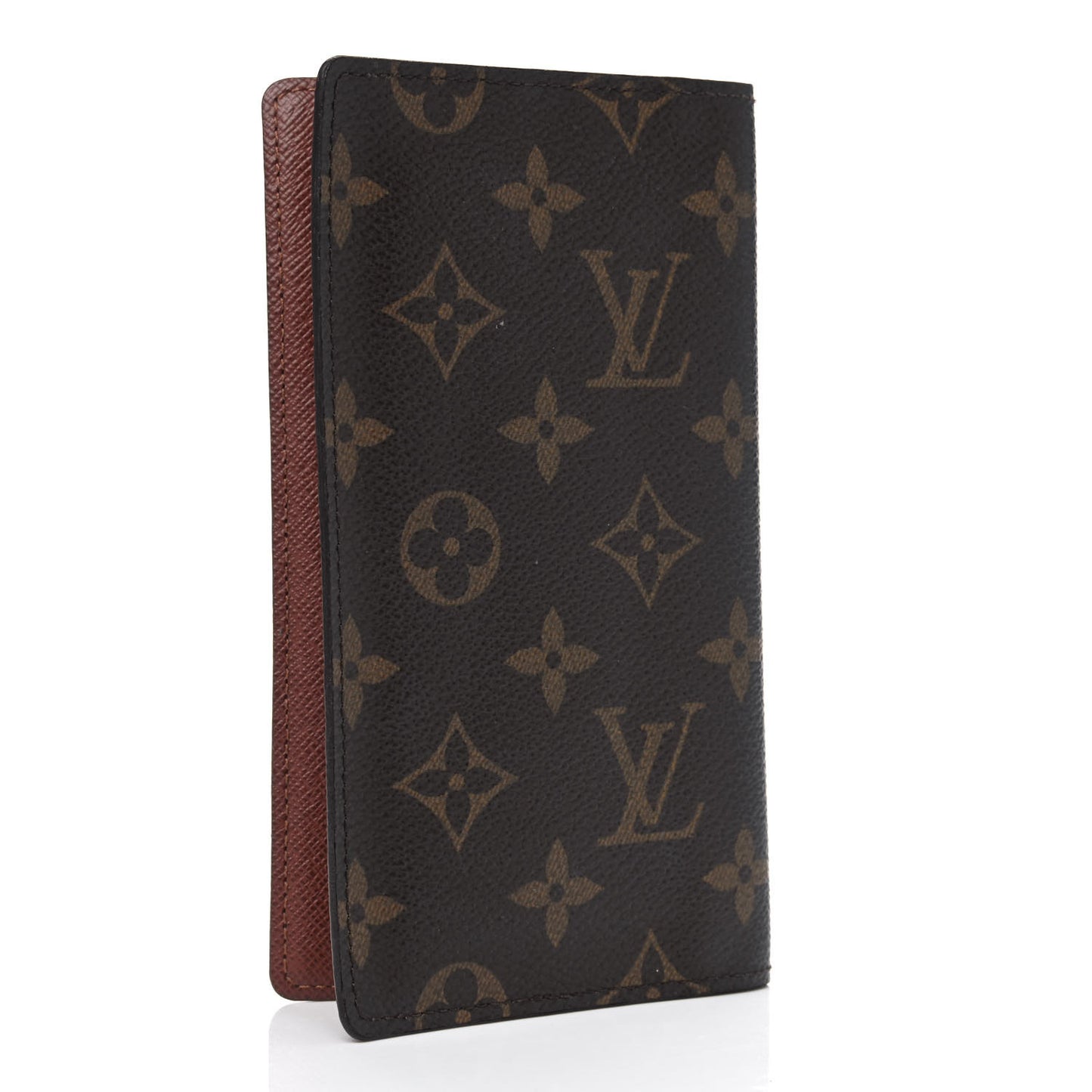 Monogram Checkbook Holder Case Wallet