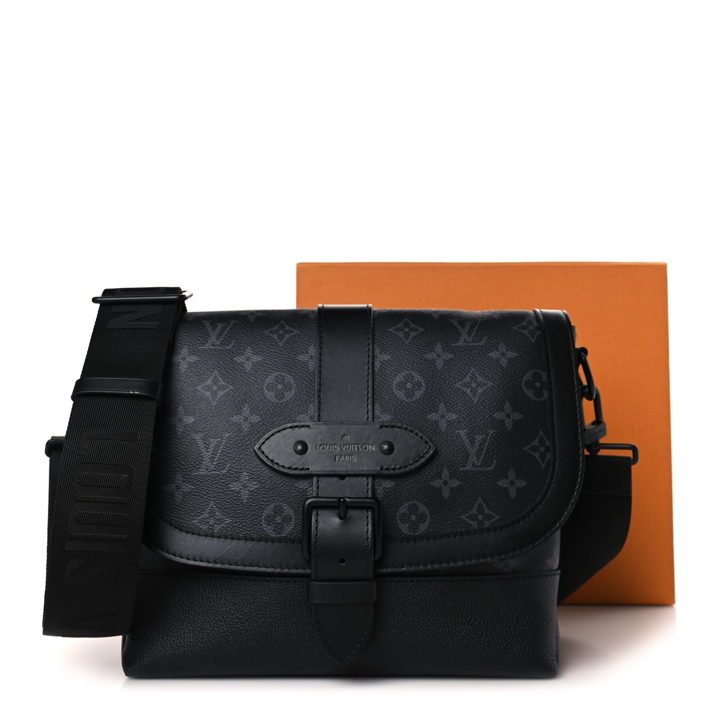 Monogram Eclipse Saumur Messenger NV Black