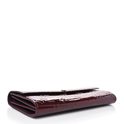 Louis Vuitton Vernis Sarah Wallet Rouge Fauviste 4 of 8
