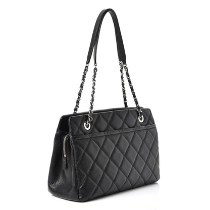 Chanel Caviar Quilted Timeless CC Tote Black 3 of 8