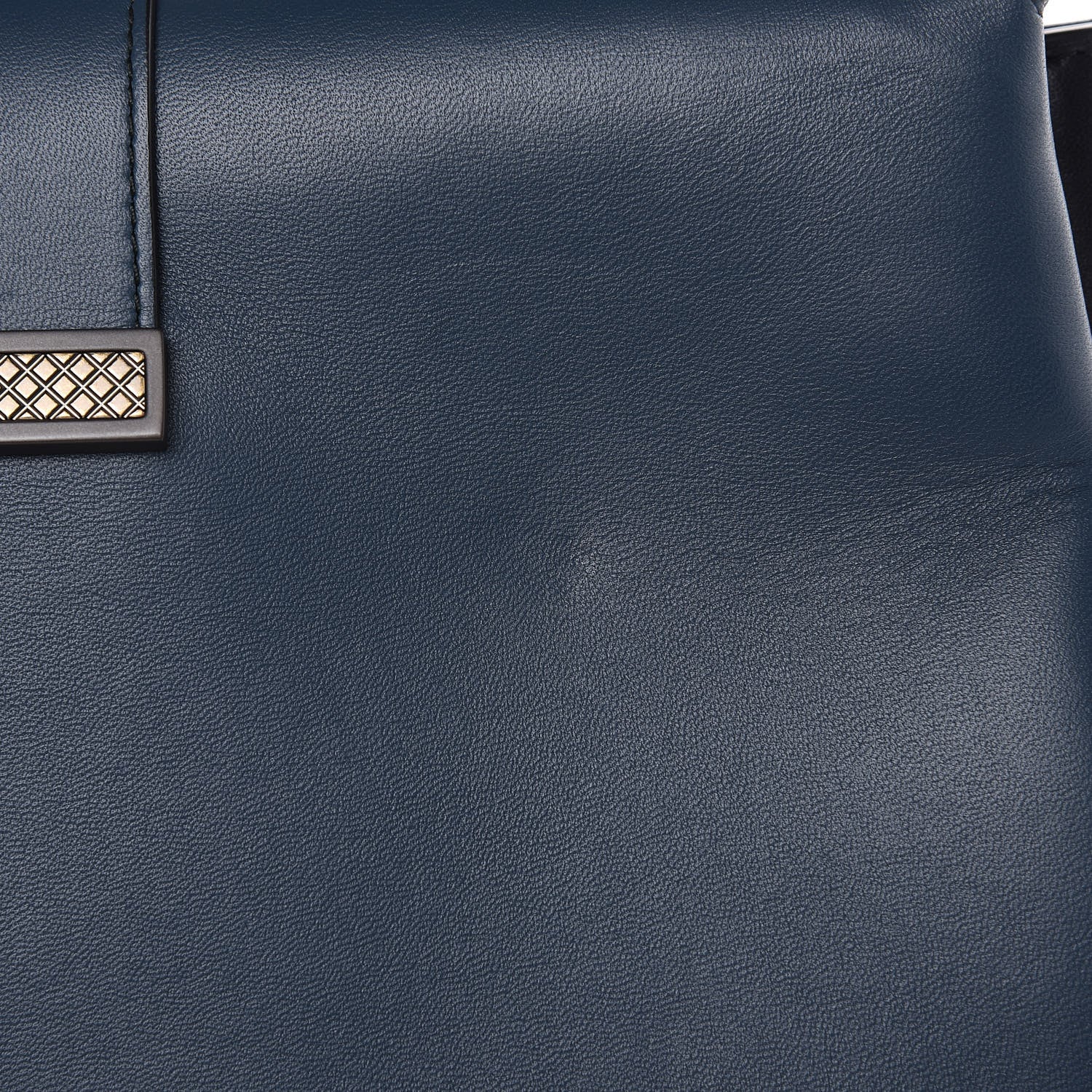 Bottega Veneta Nappa Medium Piazza Bag Ferro Gray Denim 14 of 15
