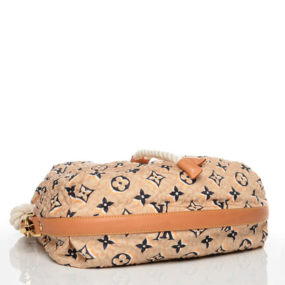 Louis Vuitton Canvas Monogram Cruise Bulles MM Natural 4 of 8