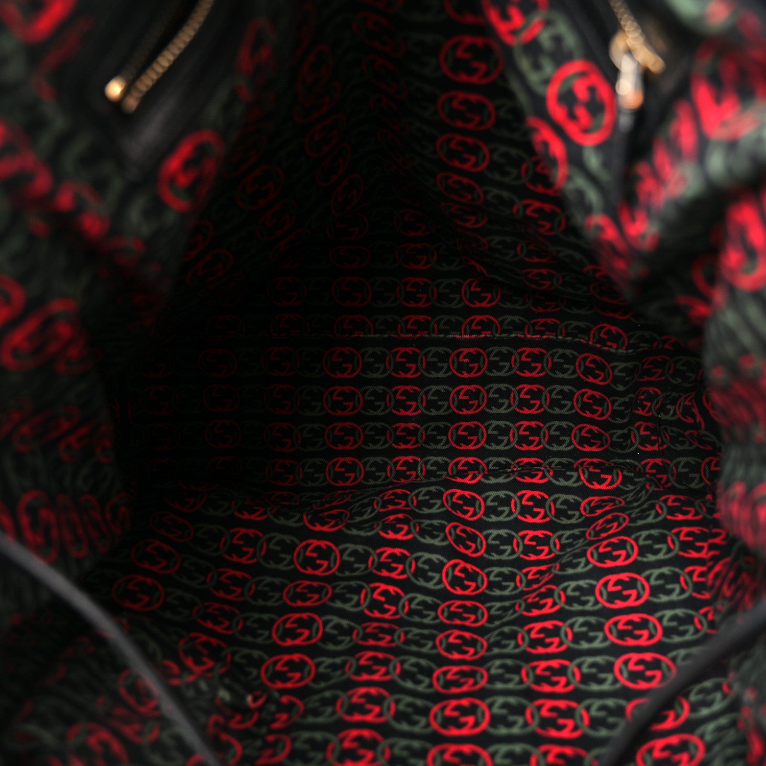 Gucci Calfskin Large Britt Shoulder Bag Black 5 of 11