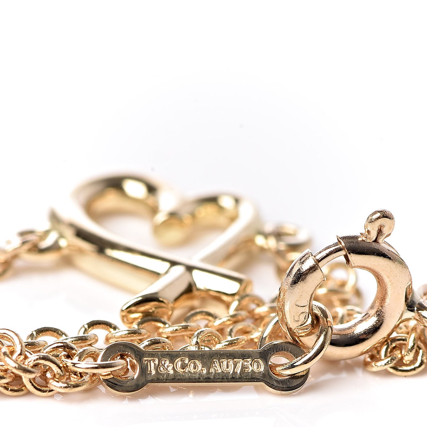 18K Yellow Gold Paloma Picasso Loving Heart Bracelet