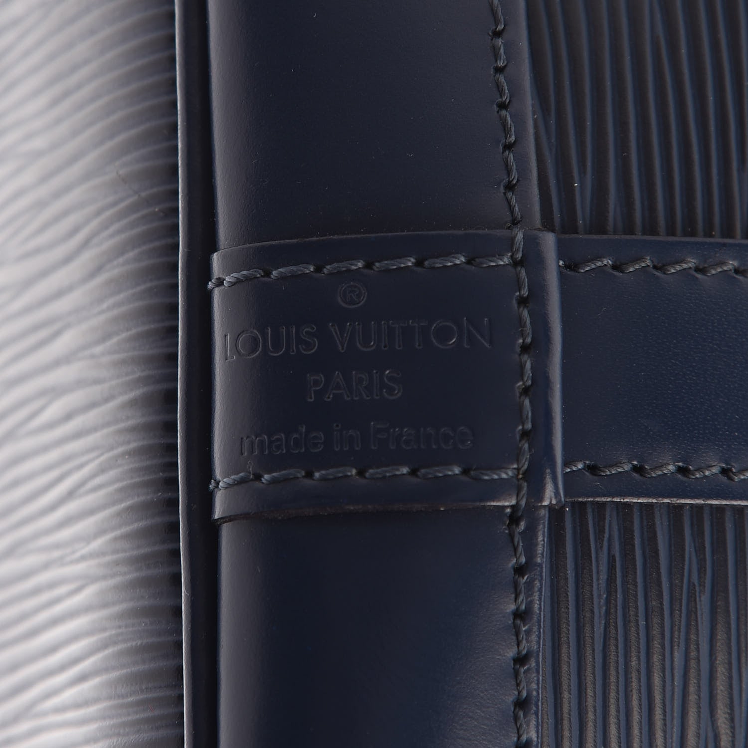 Louis Vuitton Epi Petit Noe NM Indigo 6 of 9