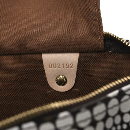 Louis Vuitton Monogram Kusama Town Speedy 30 White 7 of 10