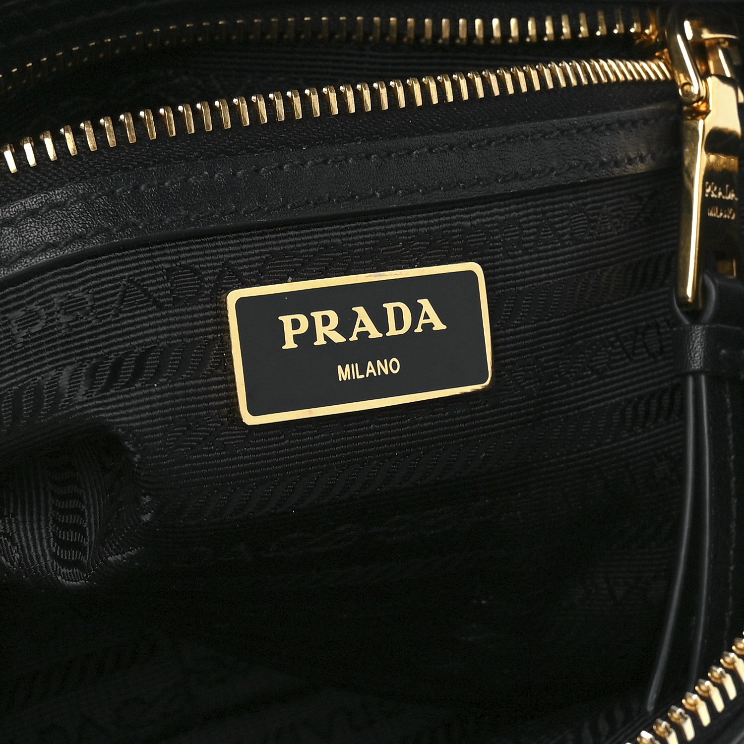 Prada Tessuto Nylon Soft Calf Camera Bag Black 6 of 11