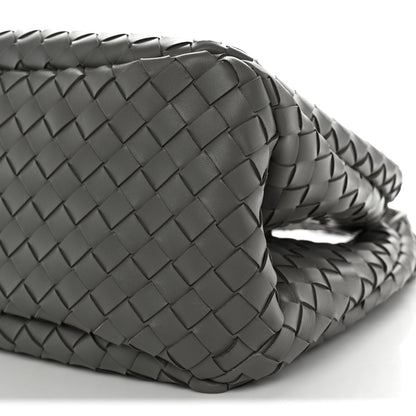 Bottega Veneta Nappa Intrecciato Medium Campana Shoulder Bag Basalt 10 of 10