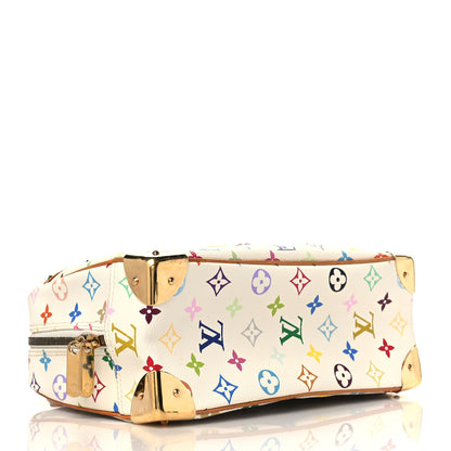 Louis Vuitton Monogram Multicolor Trouville White 4 of 7