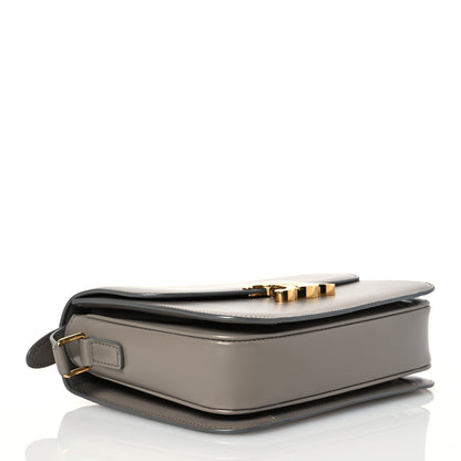 Celine Shiny Calfskin Medium Triomphe Pebble 4 of 17