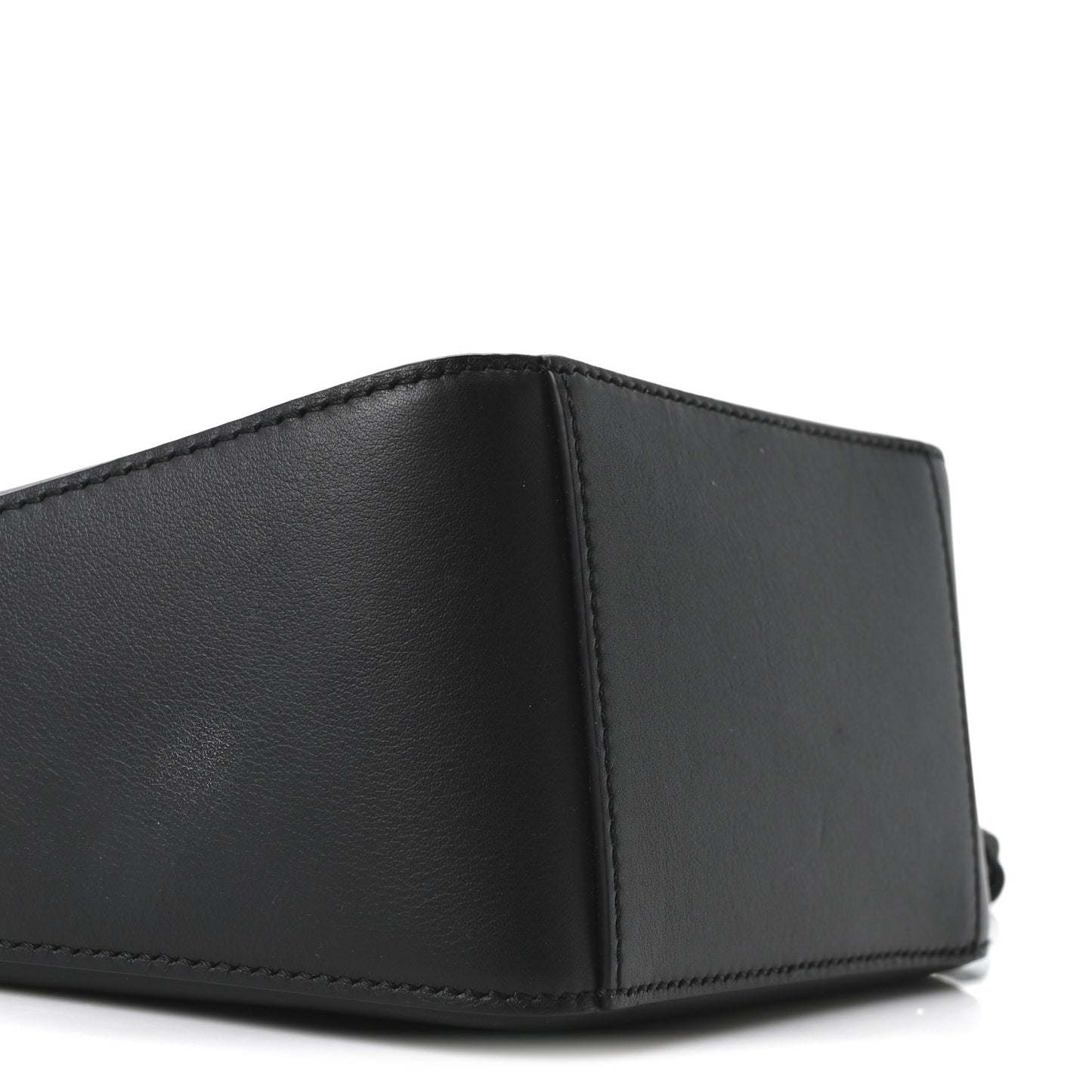 Calfskin Mini Hammock Hobo Black