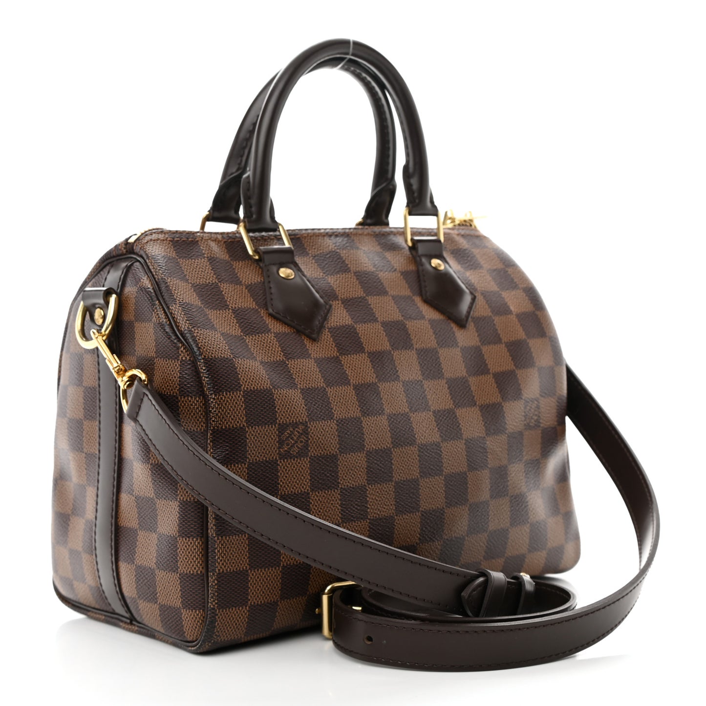 Damier Ebene Speedy Bandouliere 25