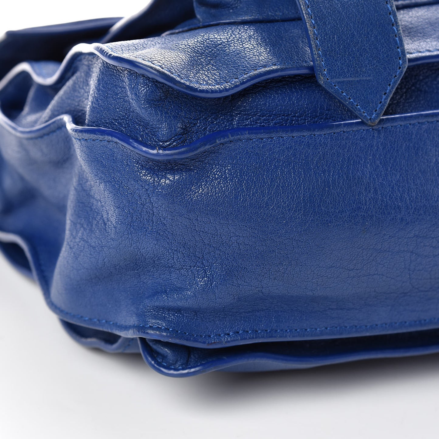 Lambskin Medium PS1 Satchel Royal Blue